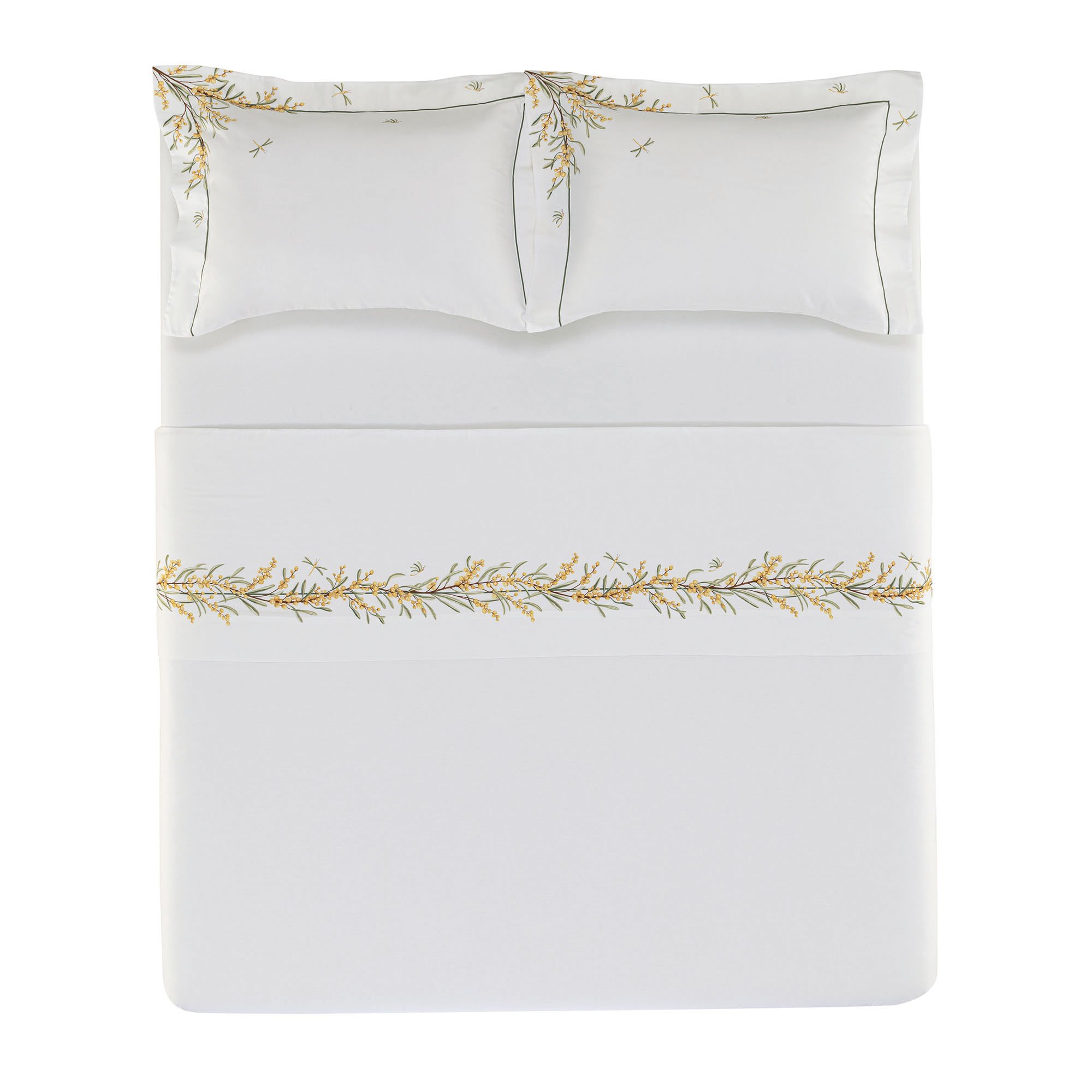 trussardi cama mimosa queen jogo de cama superior