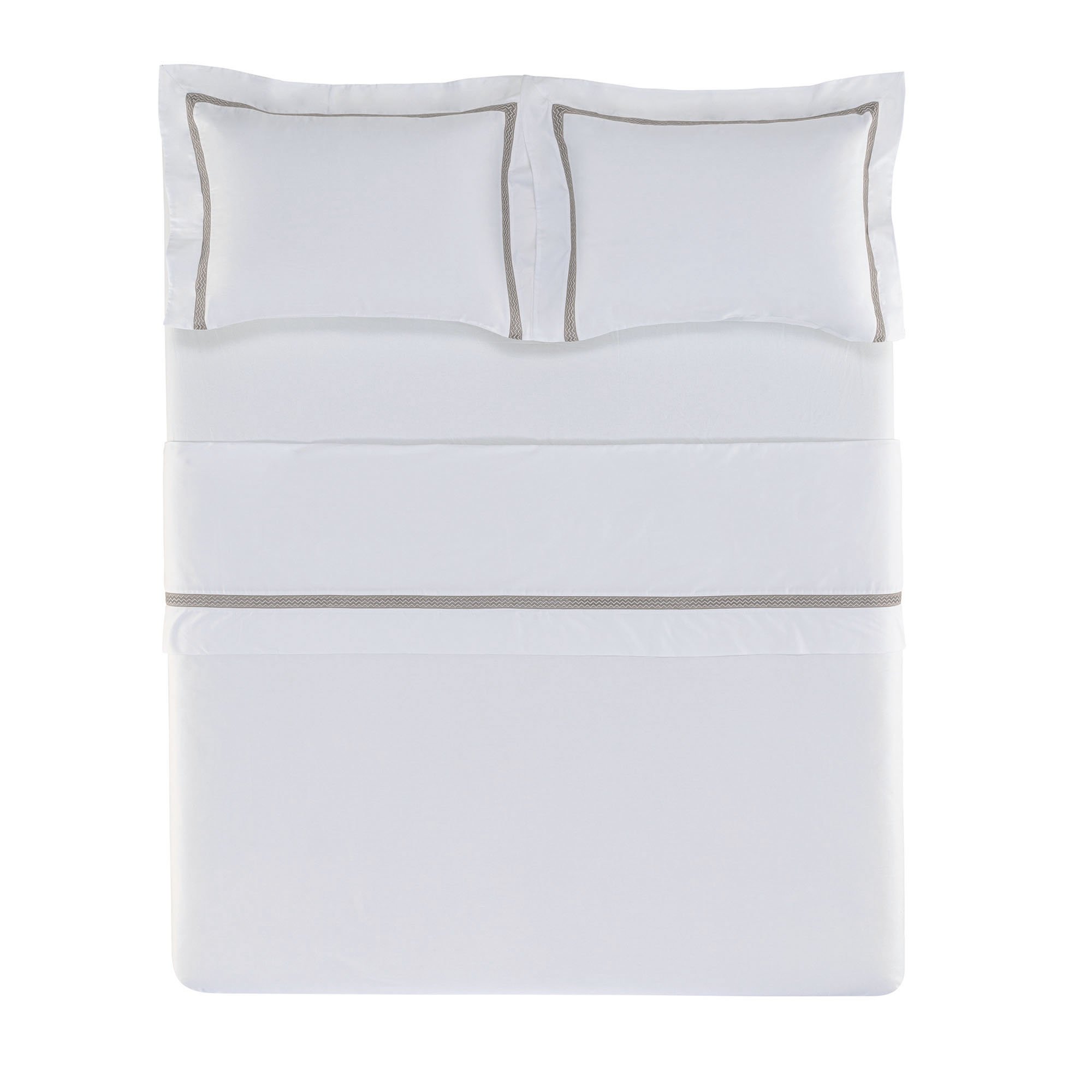 trussardi cama morelli marrone casal jogo de cama superior