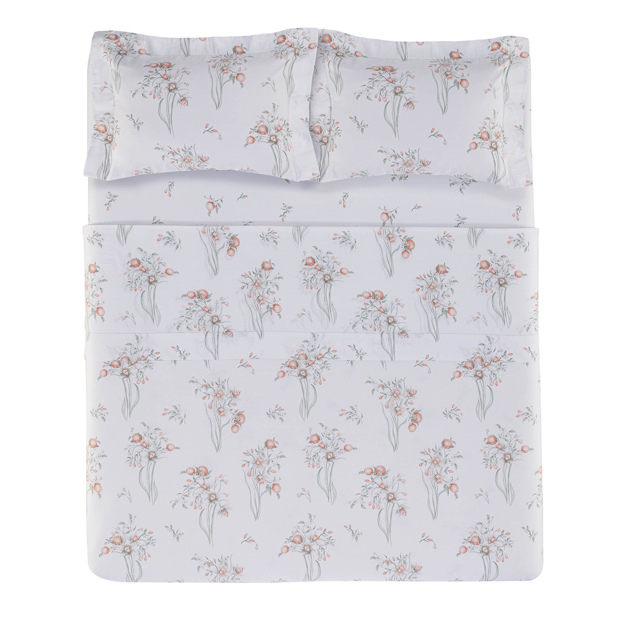 trussardi cama narciso casal jogo de cama superior