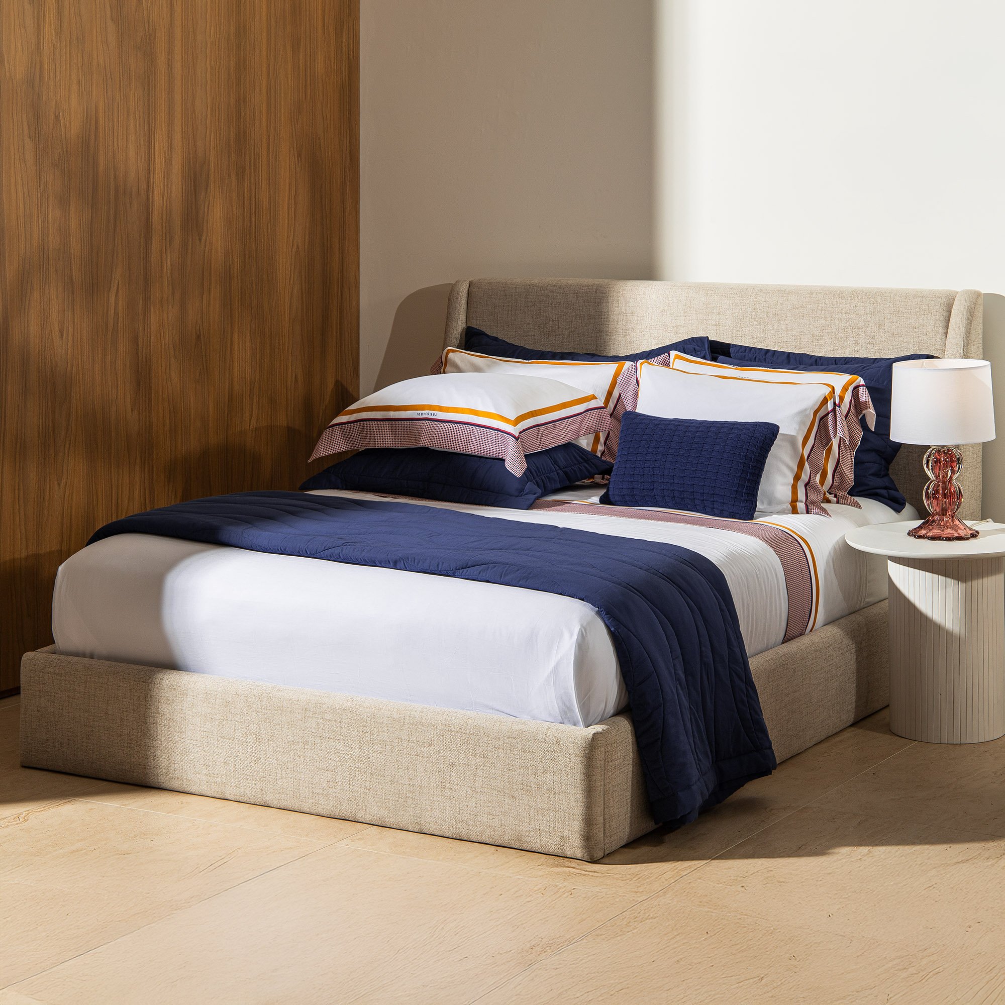 jogo de cama carreto trussardi