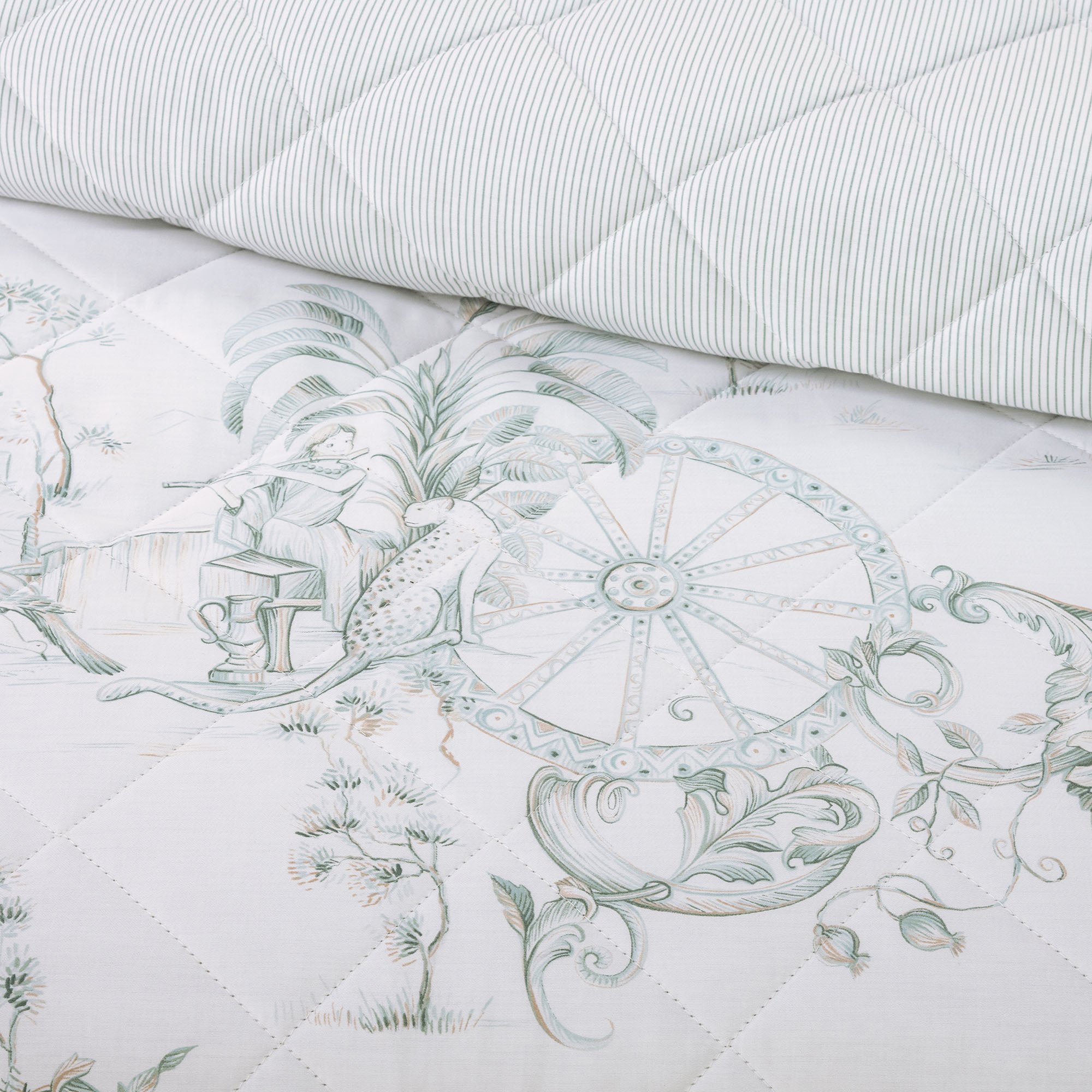 trussardi cama ortigia detalhe colcha sottile casa