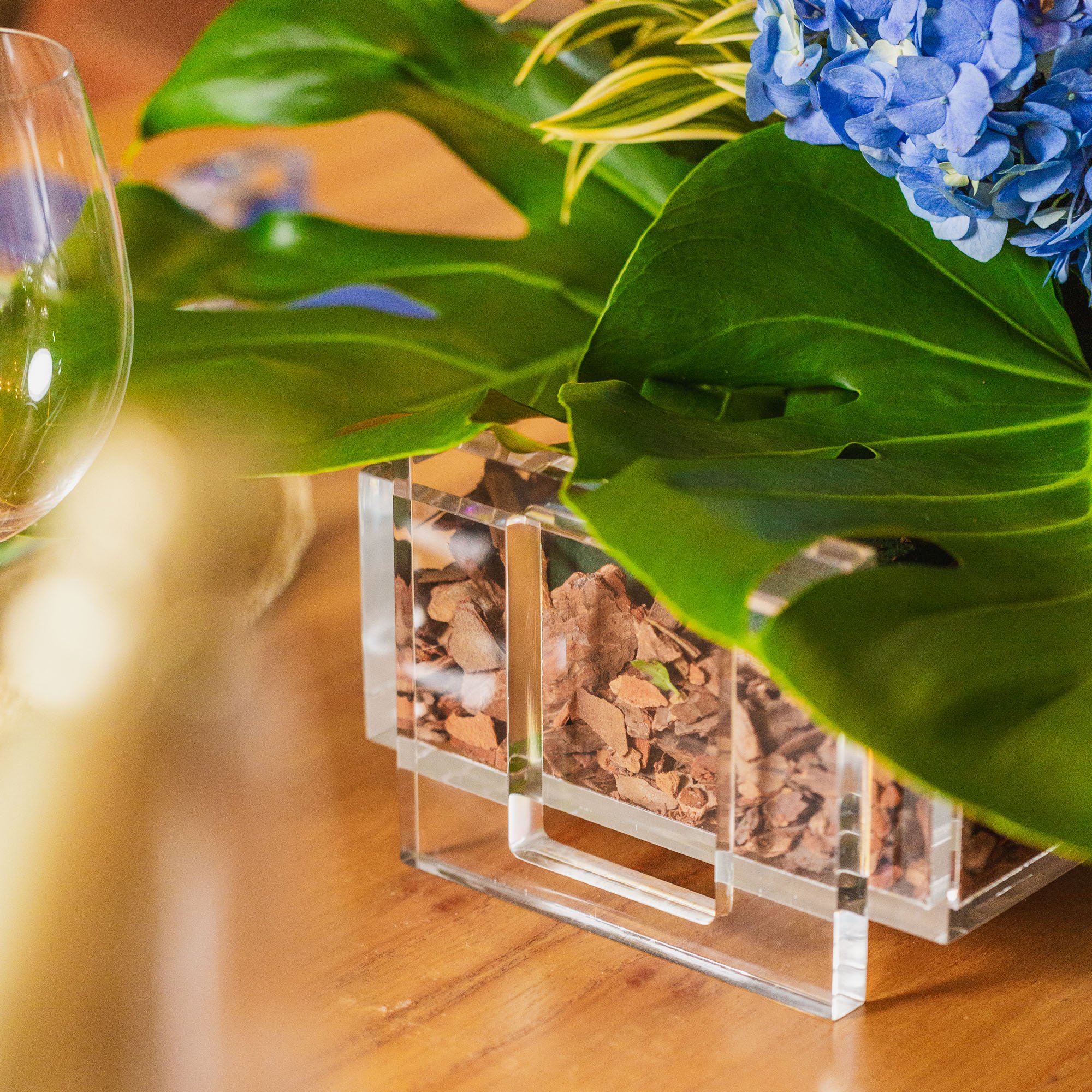 centro de mesa claire detalhes sottile casa