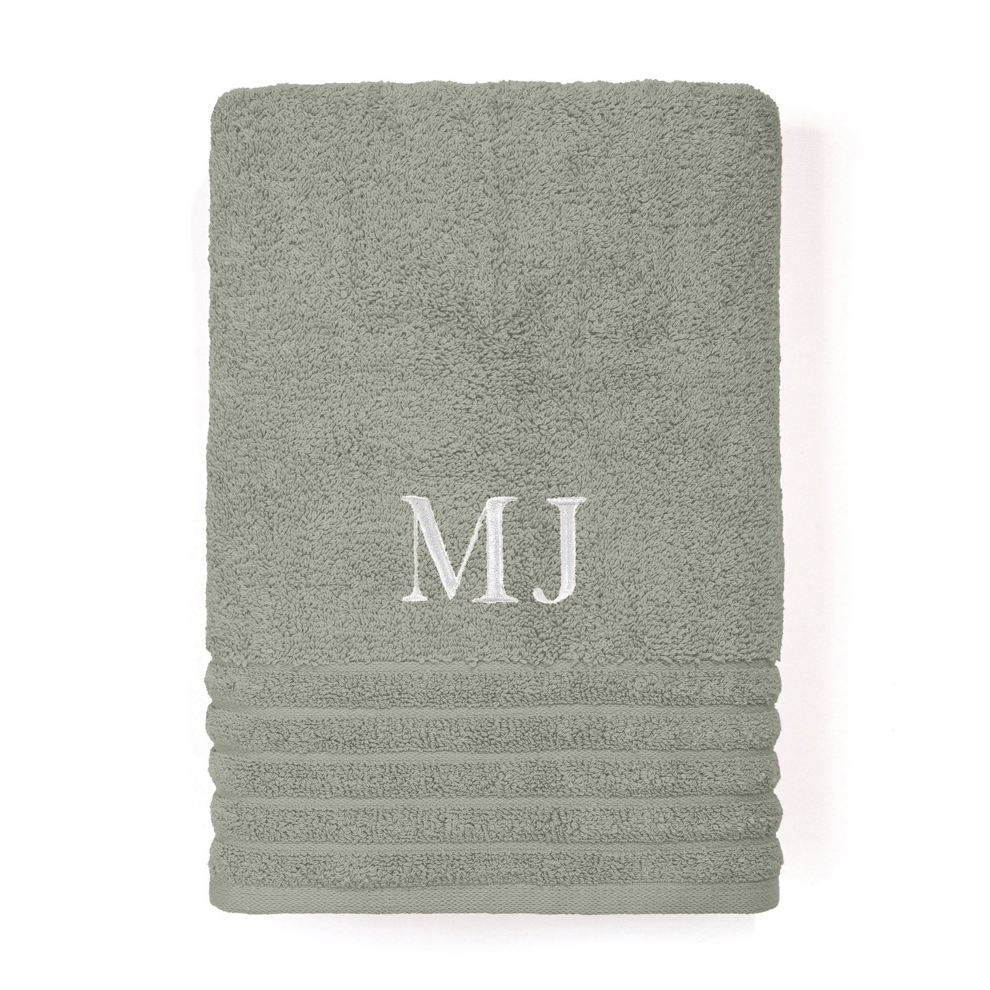 toalha de rosto trussardi 100 algodao imperiale pistacchio sottile casa personalizado