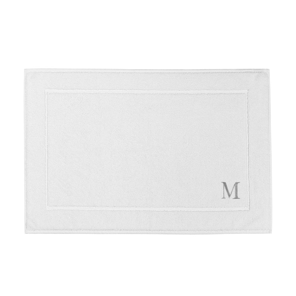 Toalha de Piso Antiderrapante Trussardi 100 Algodao Stare Branco Still 3