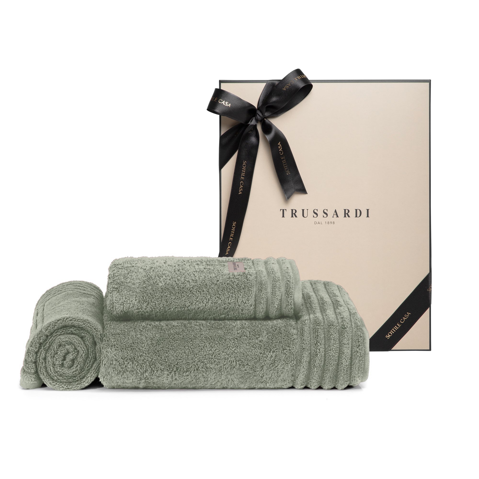 jogo de banho 3 pecas trussardi 100 algodao imperiale c caixa de presente vino 2 padrao sottile cximp3 vn