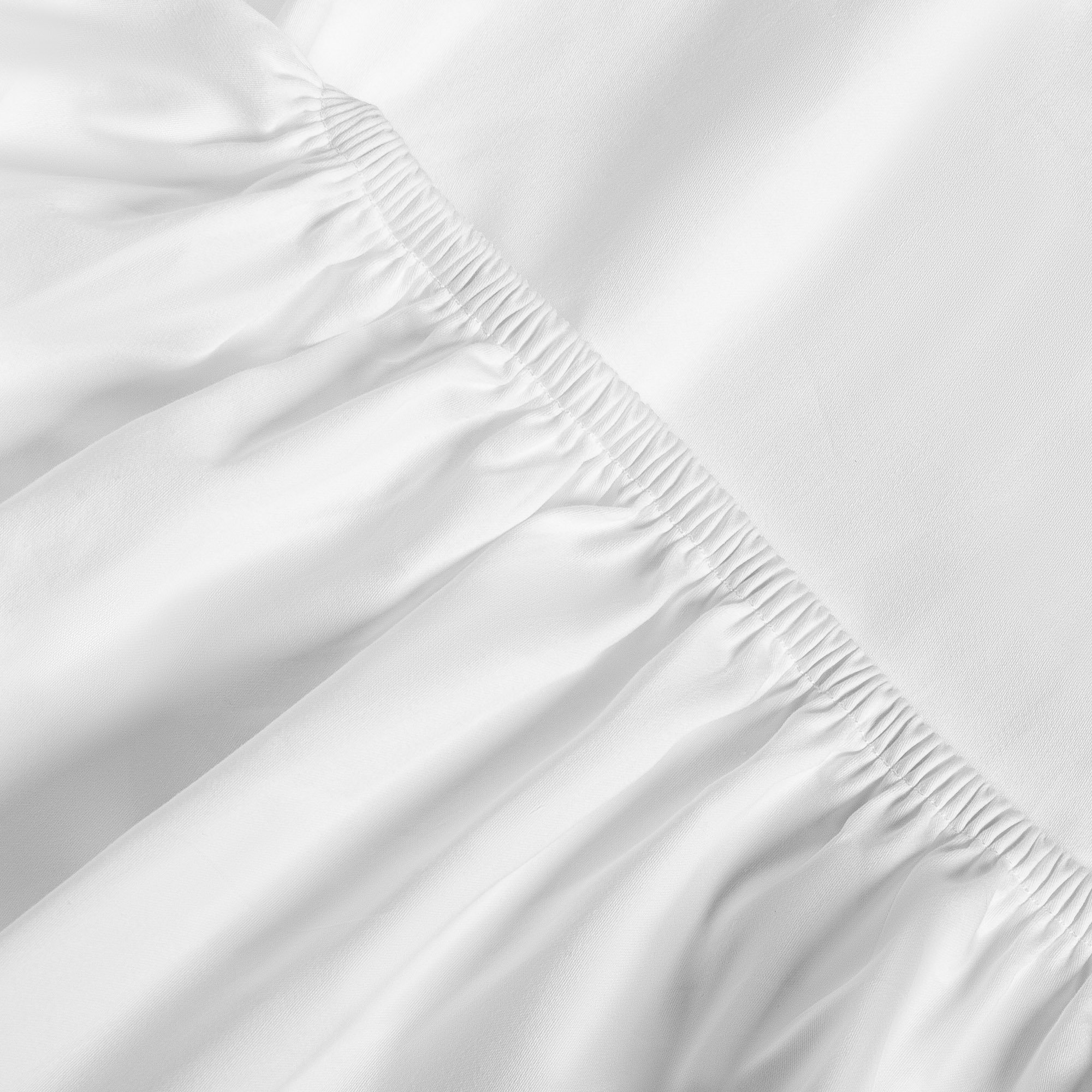 01 lencol avulso c elastico literie 300 fios essence branco queen