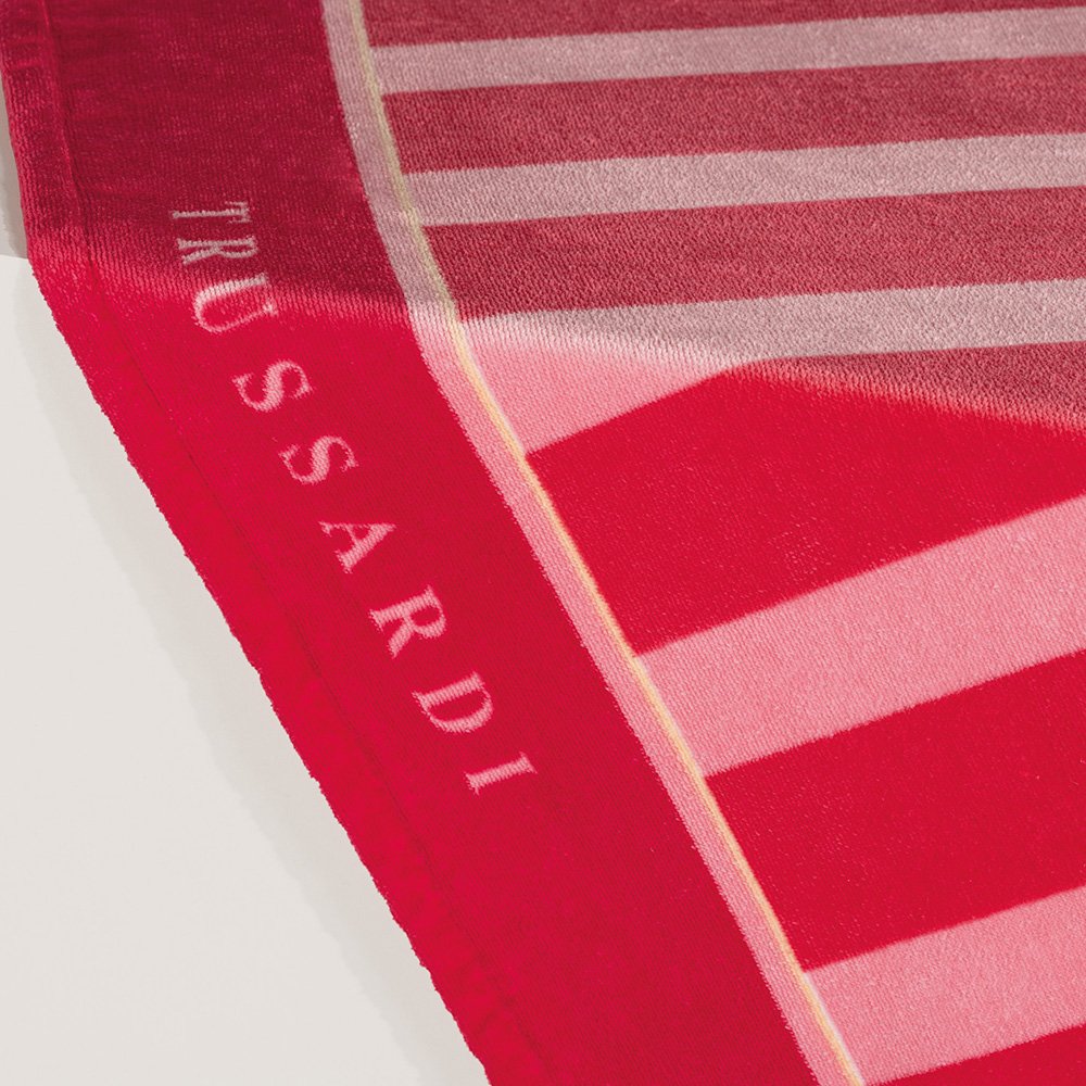 trussardi praia bacio di latte listrado detalhe sottile casa