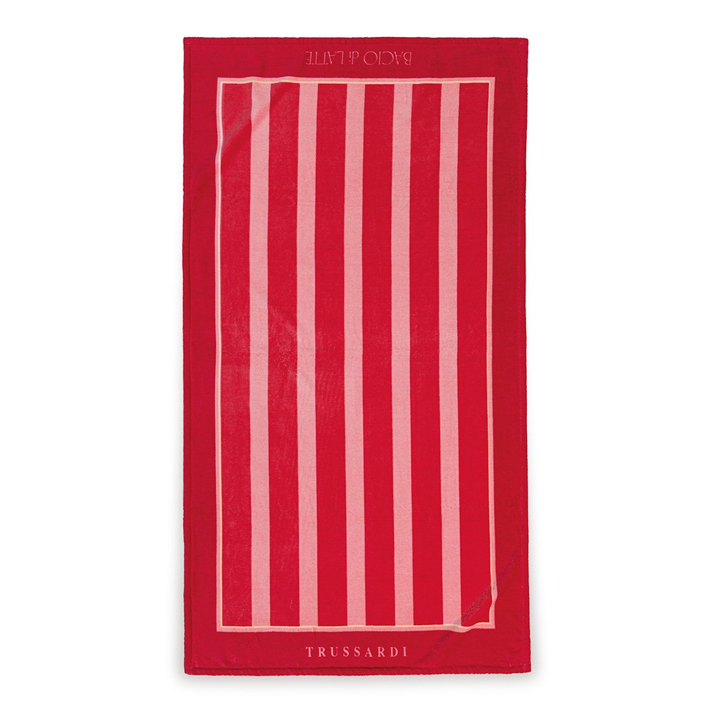 trussardi praia bacio di latte listrado esticado sottile casa