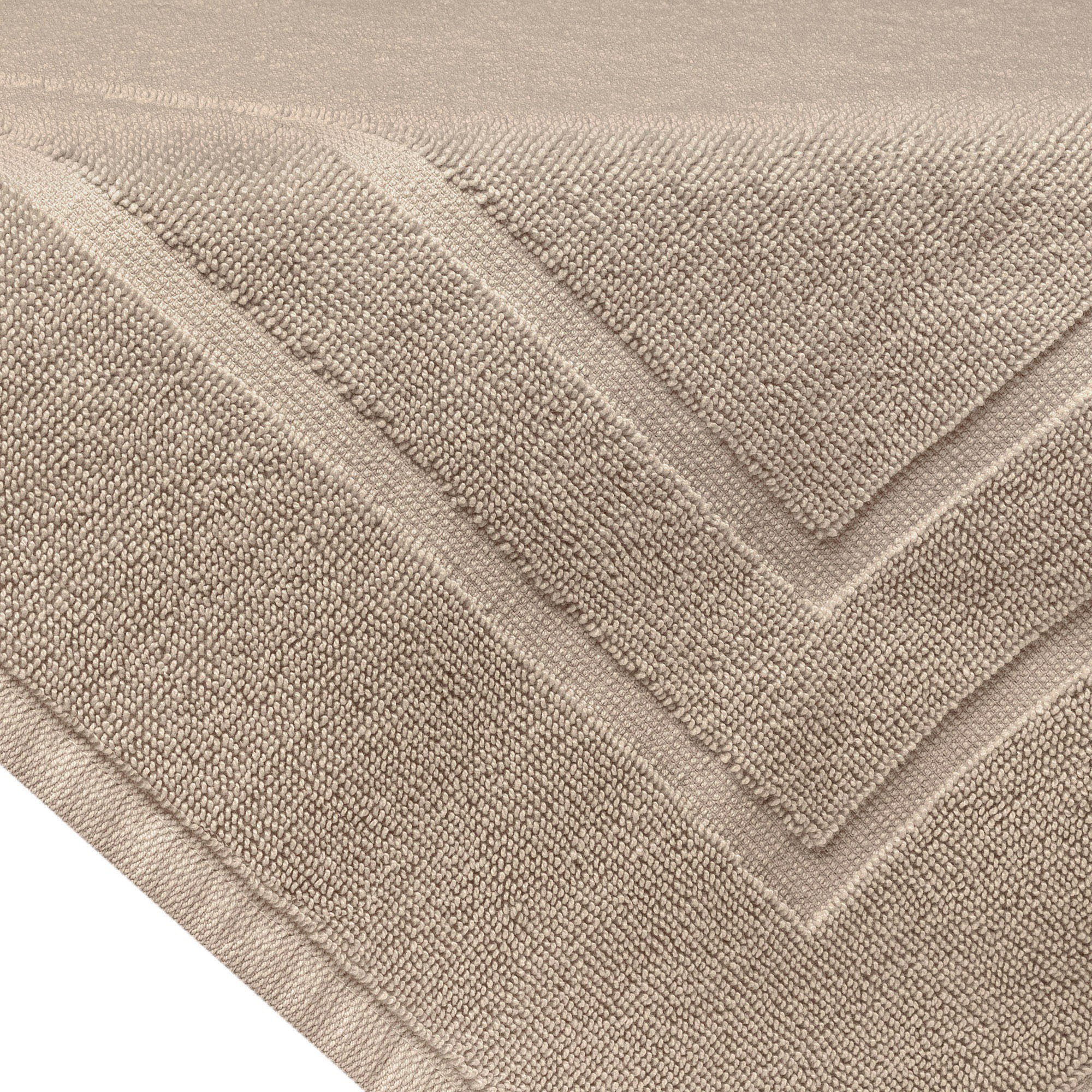 toalha piso literie allure beige sottile casa detalhe1