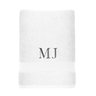 toalha banhao literie algodao bruma branco personalizado