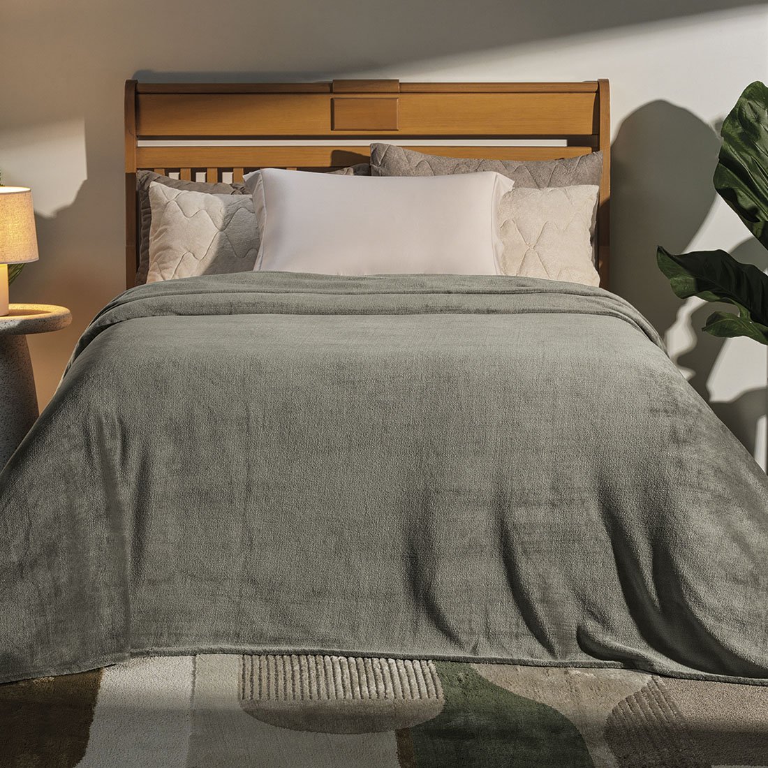 verdeseiva cobertor alaska ambientada sottile casa