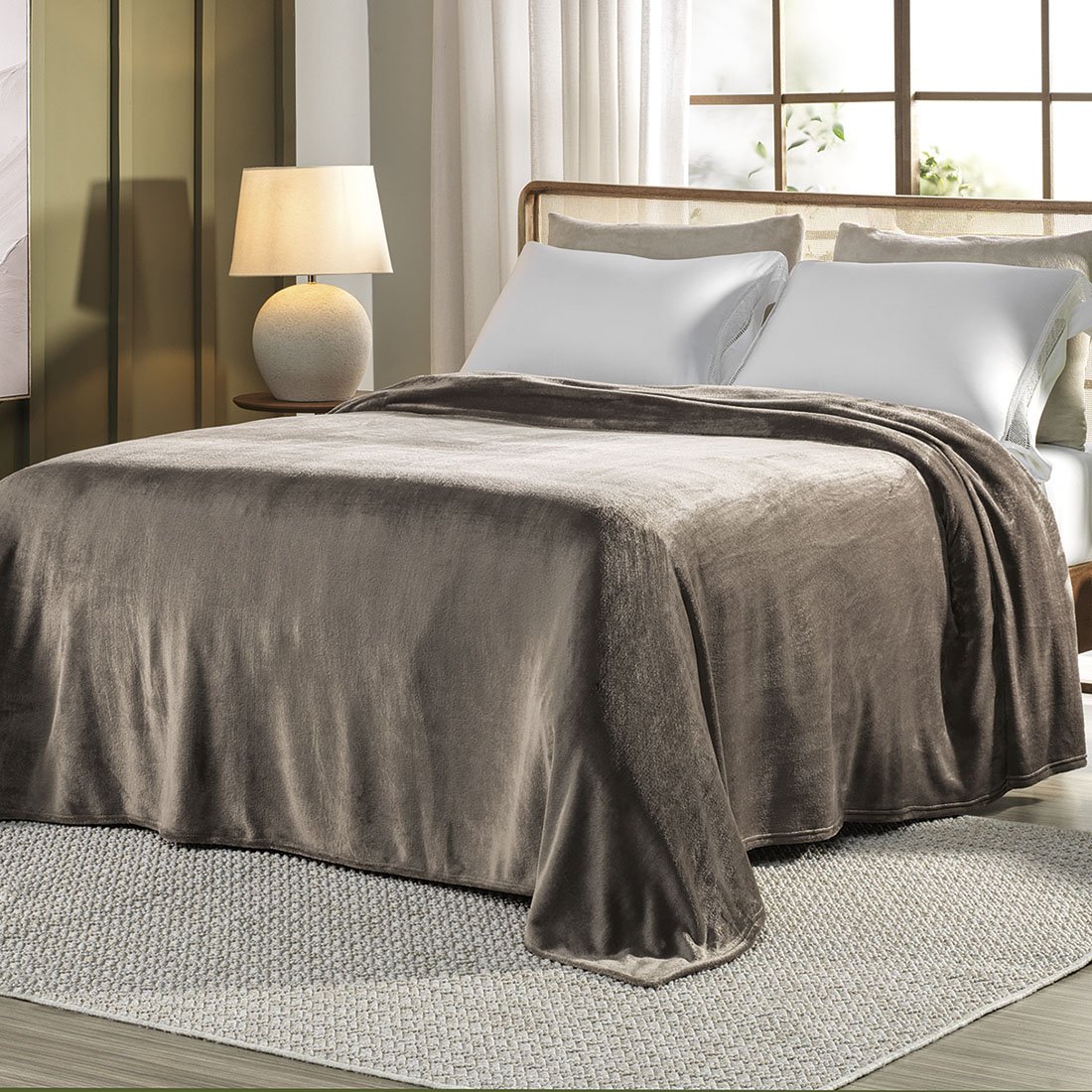 mocca cobertor alaska ambientada sottile casa