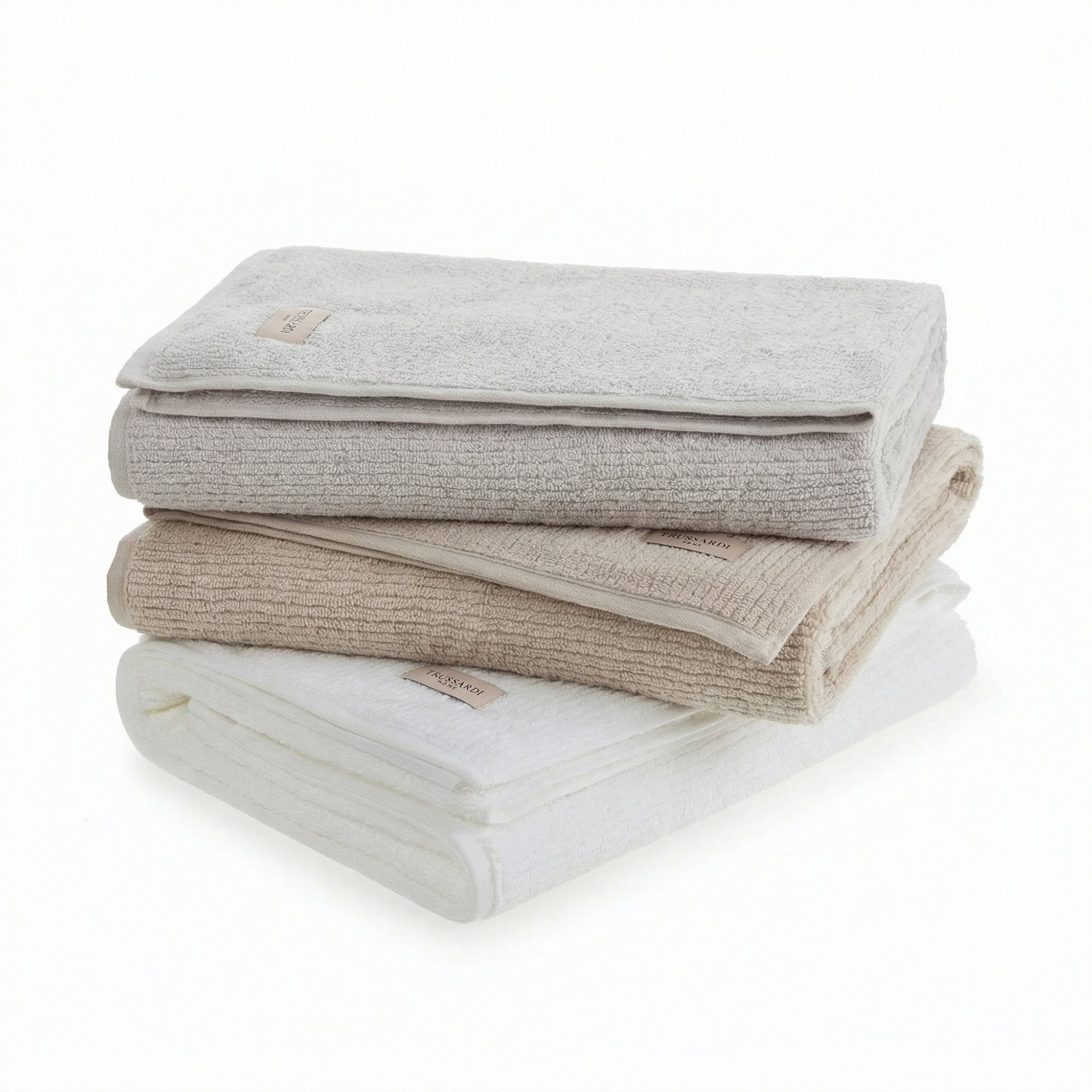 toalha de rosto trussardi 100 algodao belluno sottile casa